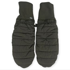 Lululemon Pinnacle Warmth Mittens Size XS-S Dark Green